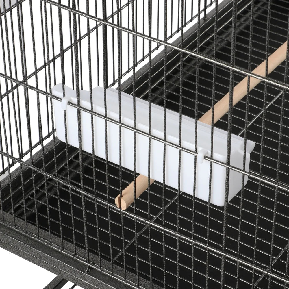 52 in Rolling Bird Cage with Storage Shelf