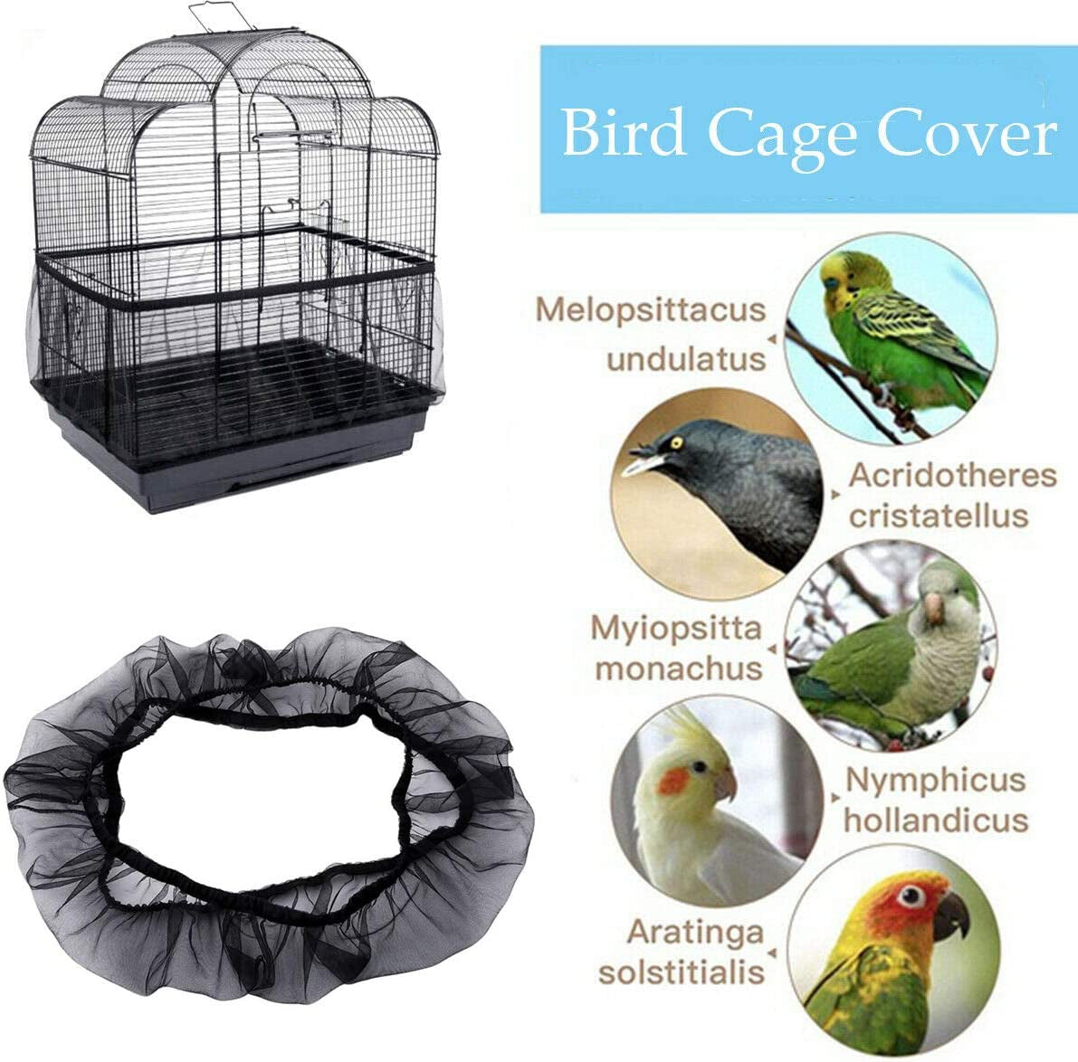 Universal Bird Cage Seed Catcher Skirt