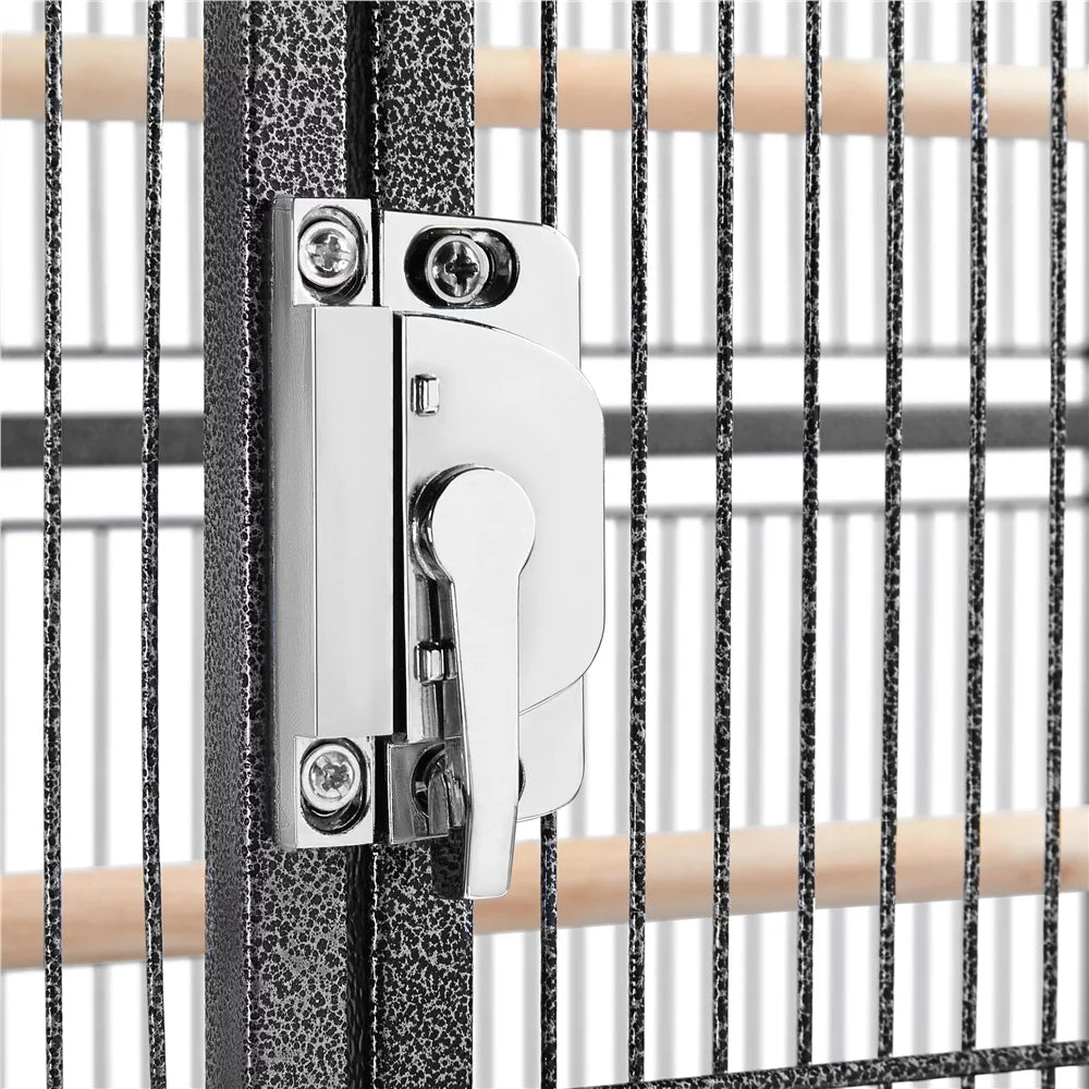 53.7 in Rolling Bird Cage with Stand