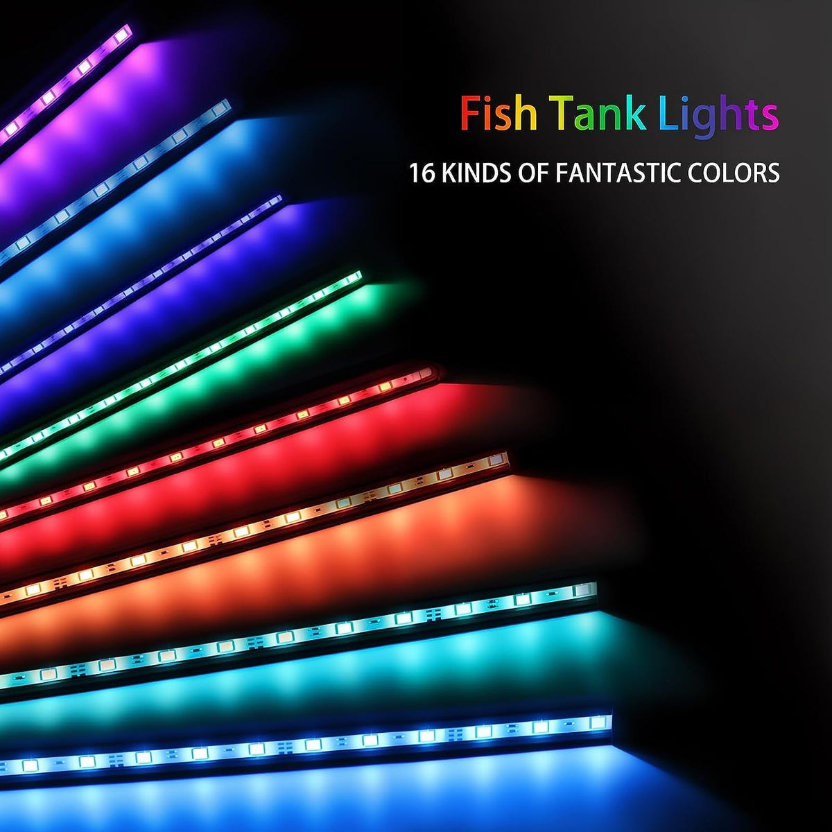 RGB Aquarium Light with Air Bubble Outlet