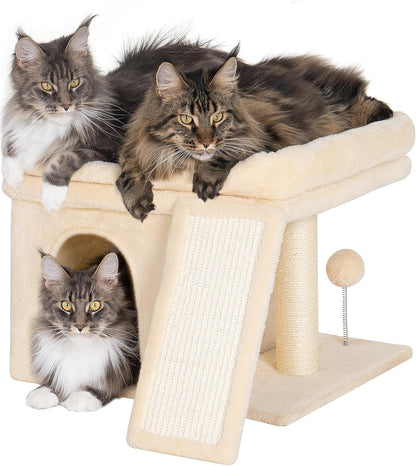 24 in Cat Tower with Perch, Condos and Scratching Post