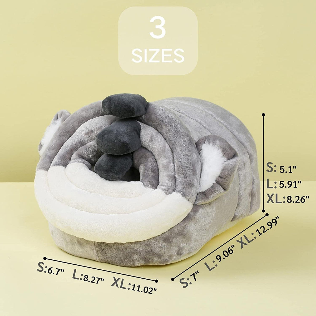 Small Pet Cage Bed & Sleeping Bag