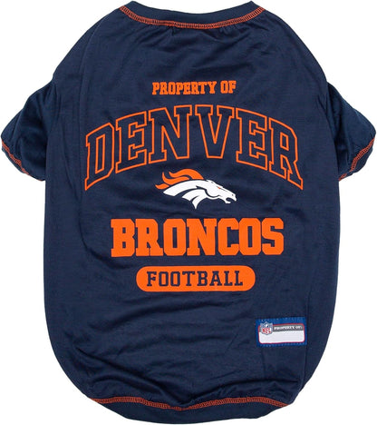 Pets First NFL Dog T-Shirt for Dogs & Cats – Team Tees, XS–XL