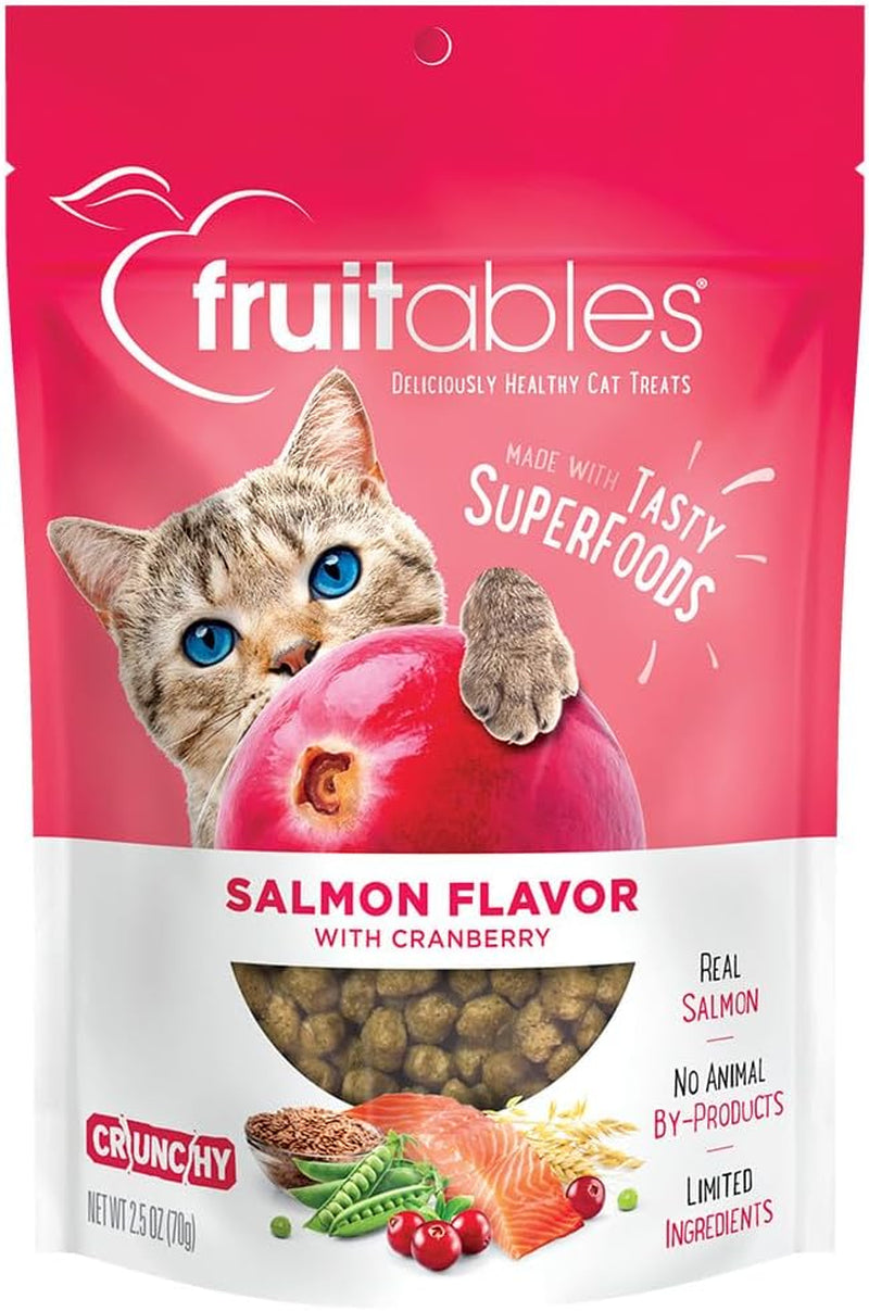 Crunchy Cat Treats Made with Salmon