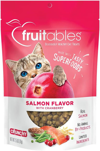 Crunchy Cat Treats Made with Salmon