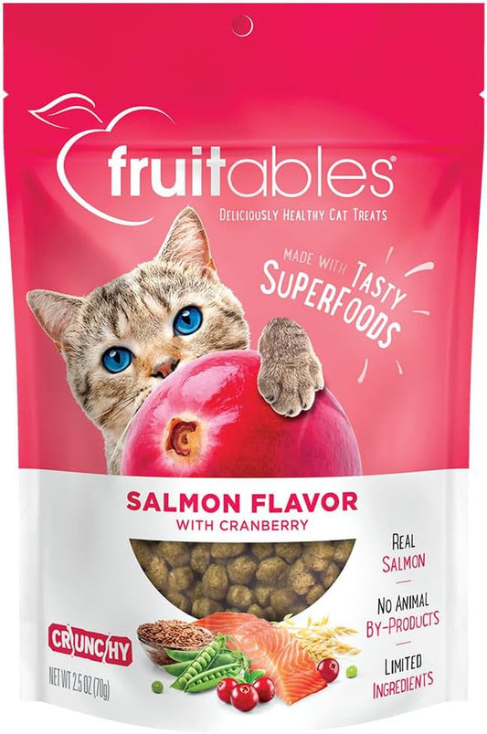 Crunchy Cat Treats Made with Salmon