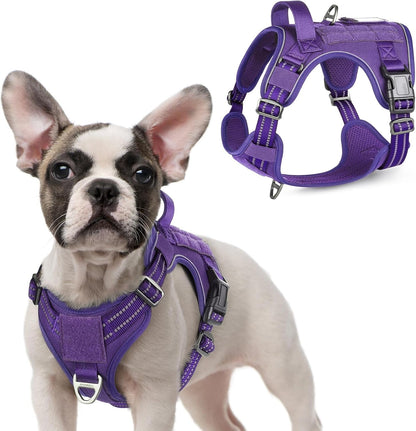MOLLE Tactical No-Pull Dog Harness, Medium to Large