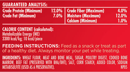 Milk-Bone MaroSnacks Dog Treats with Real Bone Marrow, Beef, 40 oz