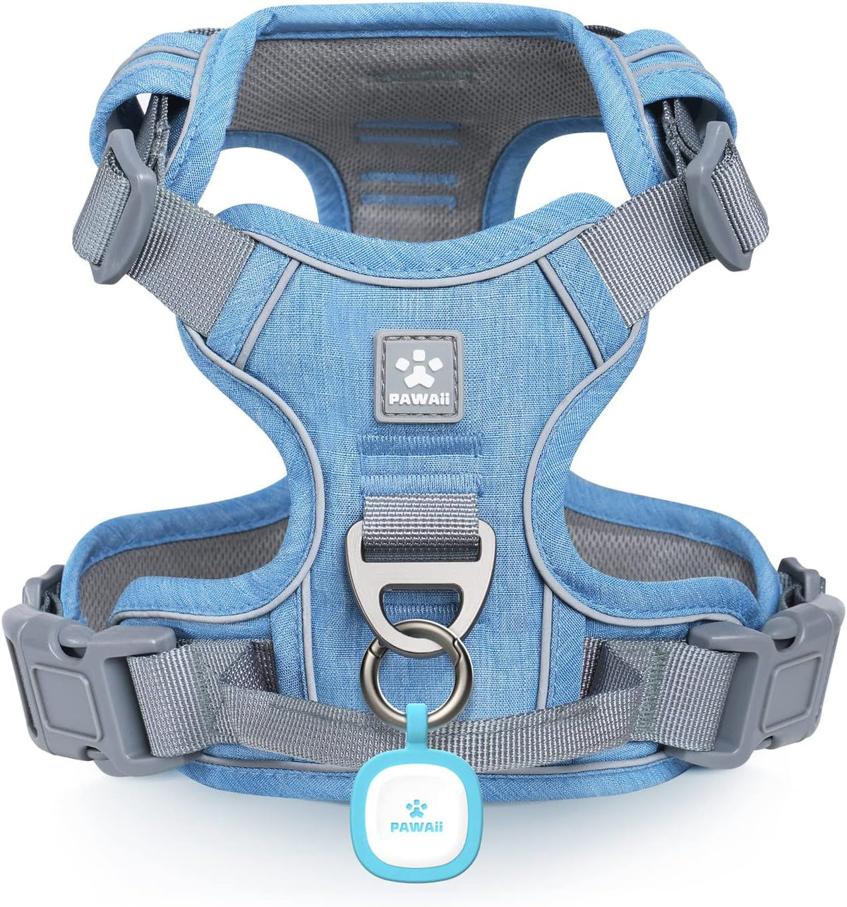 No-Pull Dog Harness with ID Tag for Small Dogs