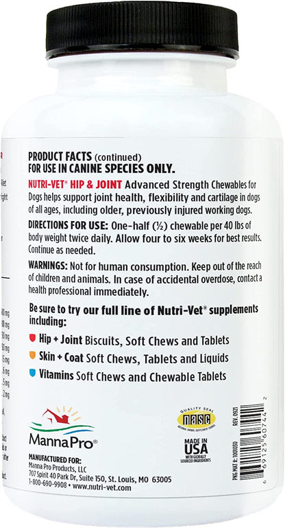 Advanced Strength Joint Chews for Dogs
