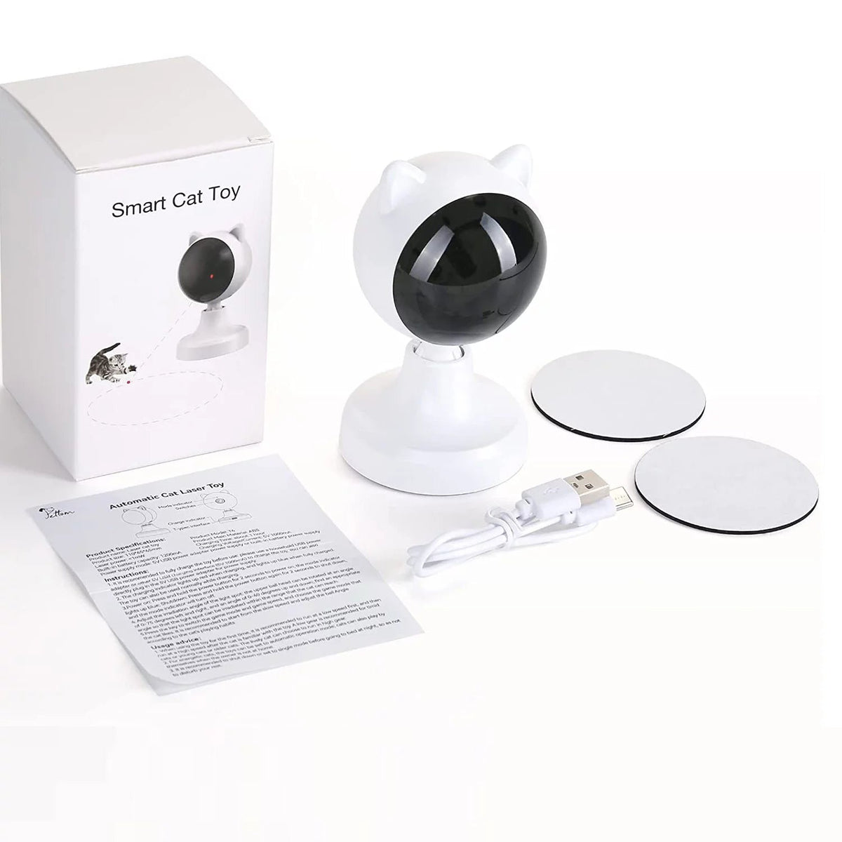 Automatic Cat Laser Toy for Indoor Play