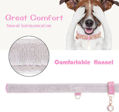 Adjustable PU Leather Collar for Cats and Dogs