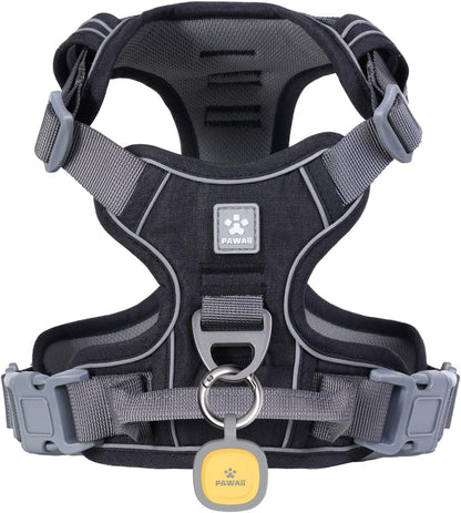 No-Pull Dog Harness with ID Tag for Small Dogs