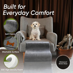 2-in-1 Dog Ramp and Steps for Beds and Sofas