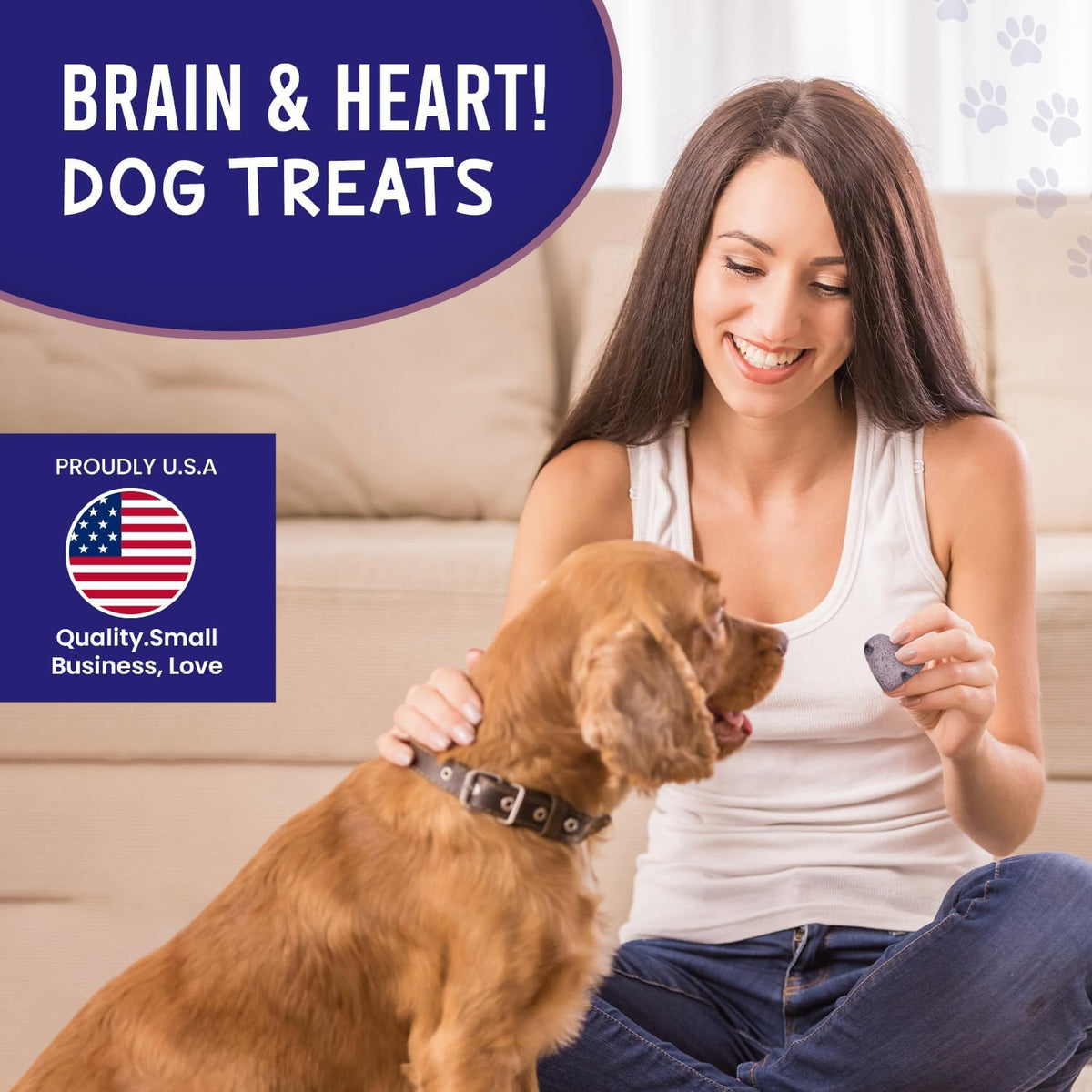 Much Loved Dog Blueberry Burst Treat Set