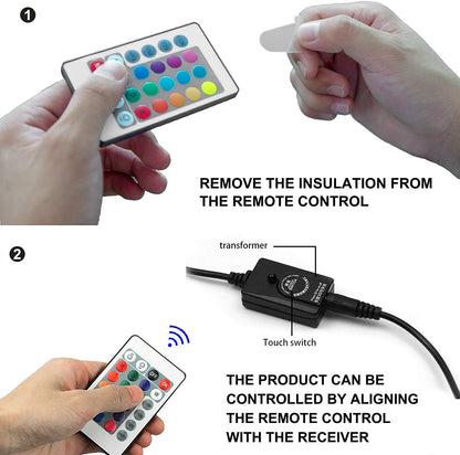 RGB Aquarium Light with Air Bubble Outlet