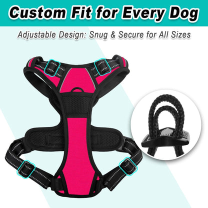 Reflective Oxford No-Pull Dog Harness, Small to XL