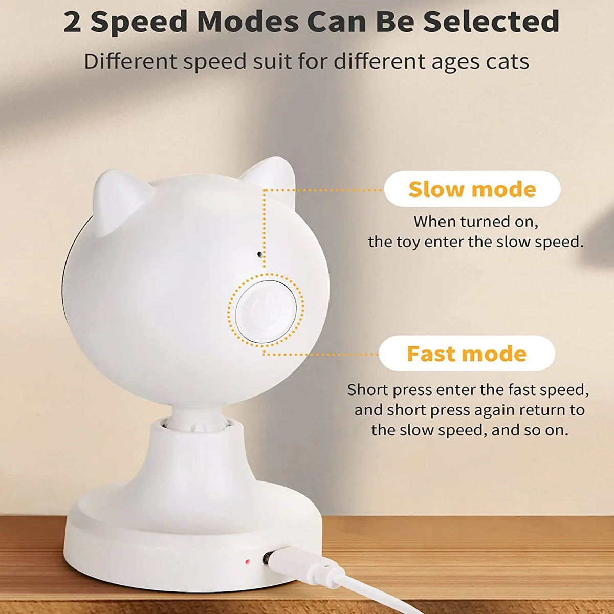 Automatic Cat Laser Toy for Indoor Play