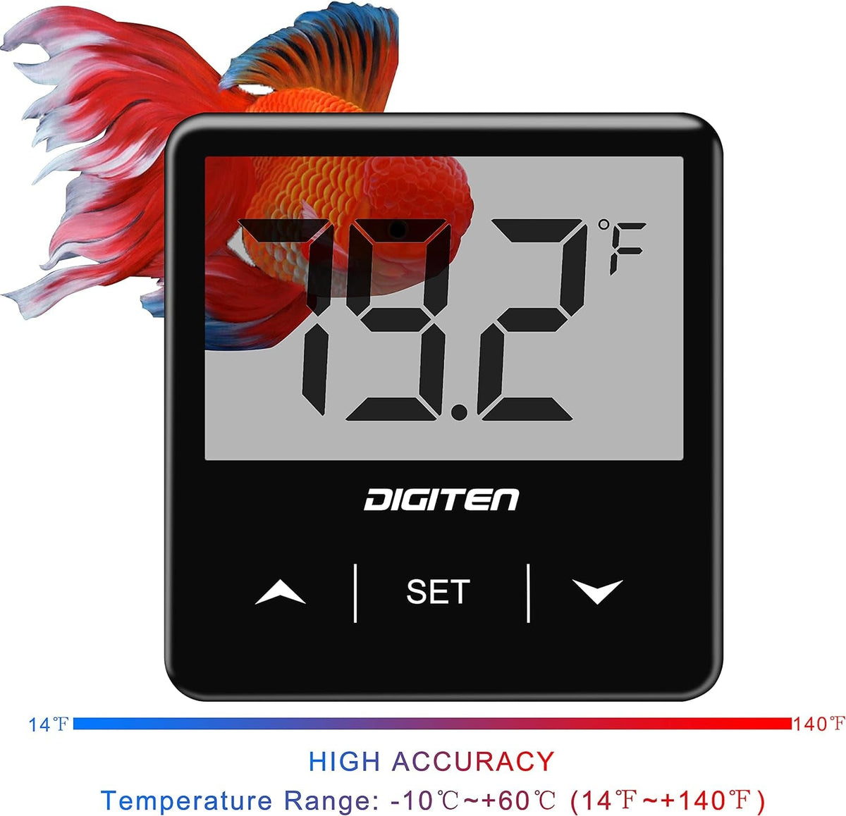 Cordless Digital Aquarium Thermometer