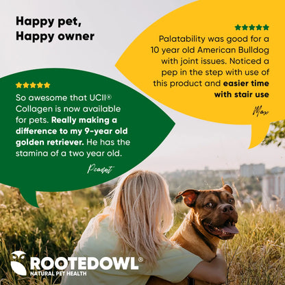 UC-II & L-Carnitine Capsules for Medium and Large Dogs