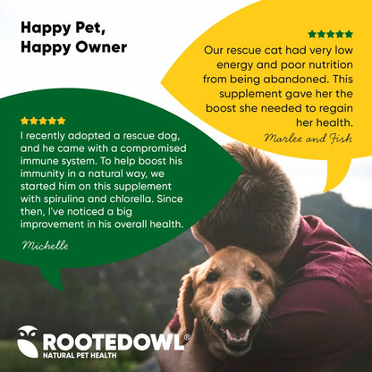 Spirulina & Chlorella Supplement for Dogs and Cats