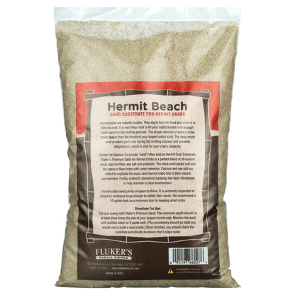Natural Beach Sand Substrate for Hermit Crabs