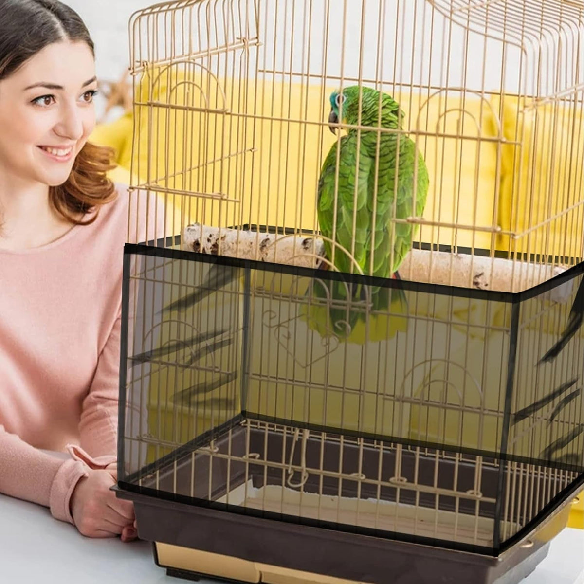 Bird Cage Cover and Seed Catcher Tidy