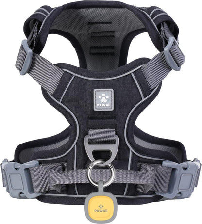 No-Pull Dog Harness with ID Tag for Small Dogs