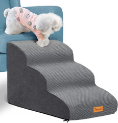 Foam Pet Steps for Small Dogs and Cats - 2 or 3 Tiers