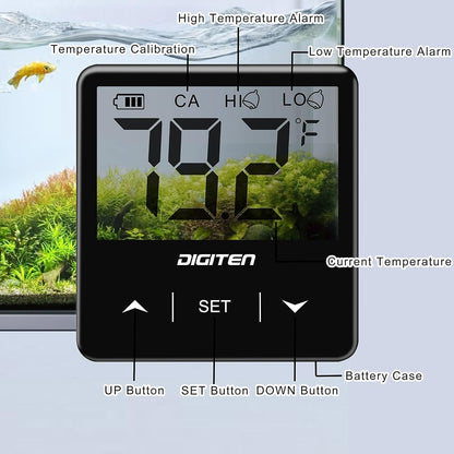 Cordless Digital Aquarium Thermometer