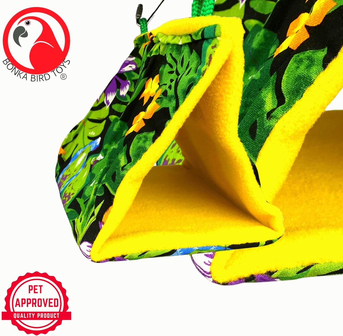 Small Fabric Happy Hut Bird Tent