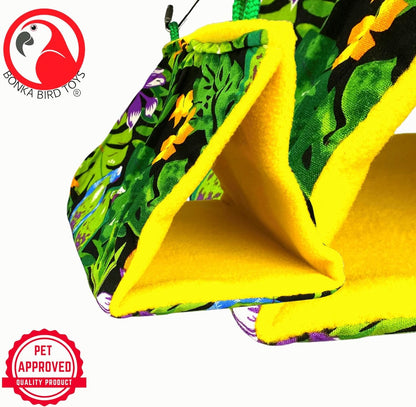 Small Fabric Happy Hut Bird Tent