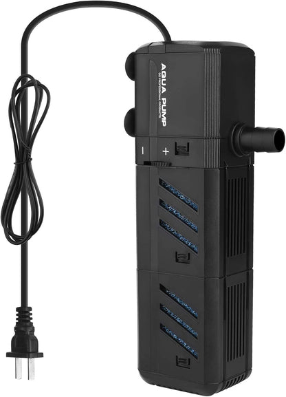 Adjustable Internal Aquarium Filter, 10-50 Gal
