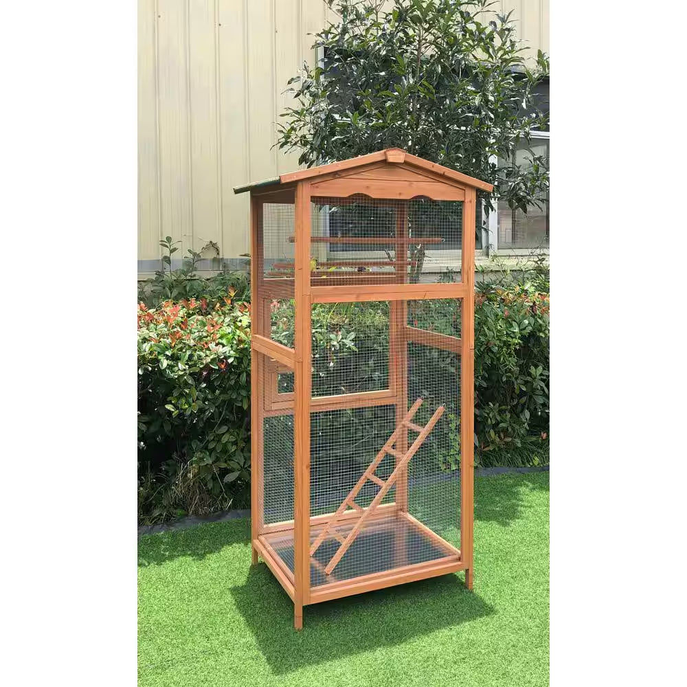 Outdoor Wooden Bird Cage Aviary