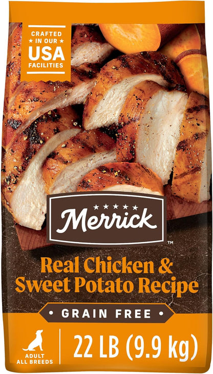 Merrick Grain-Free Dry Dog Food, Chicken and Sweet Potato