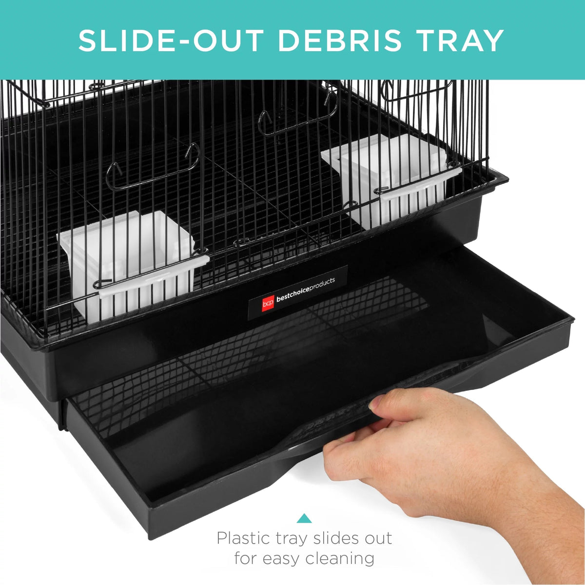 36 in Iron Bird Cage for Parrots