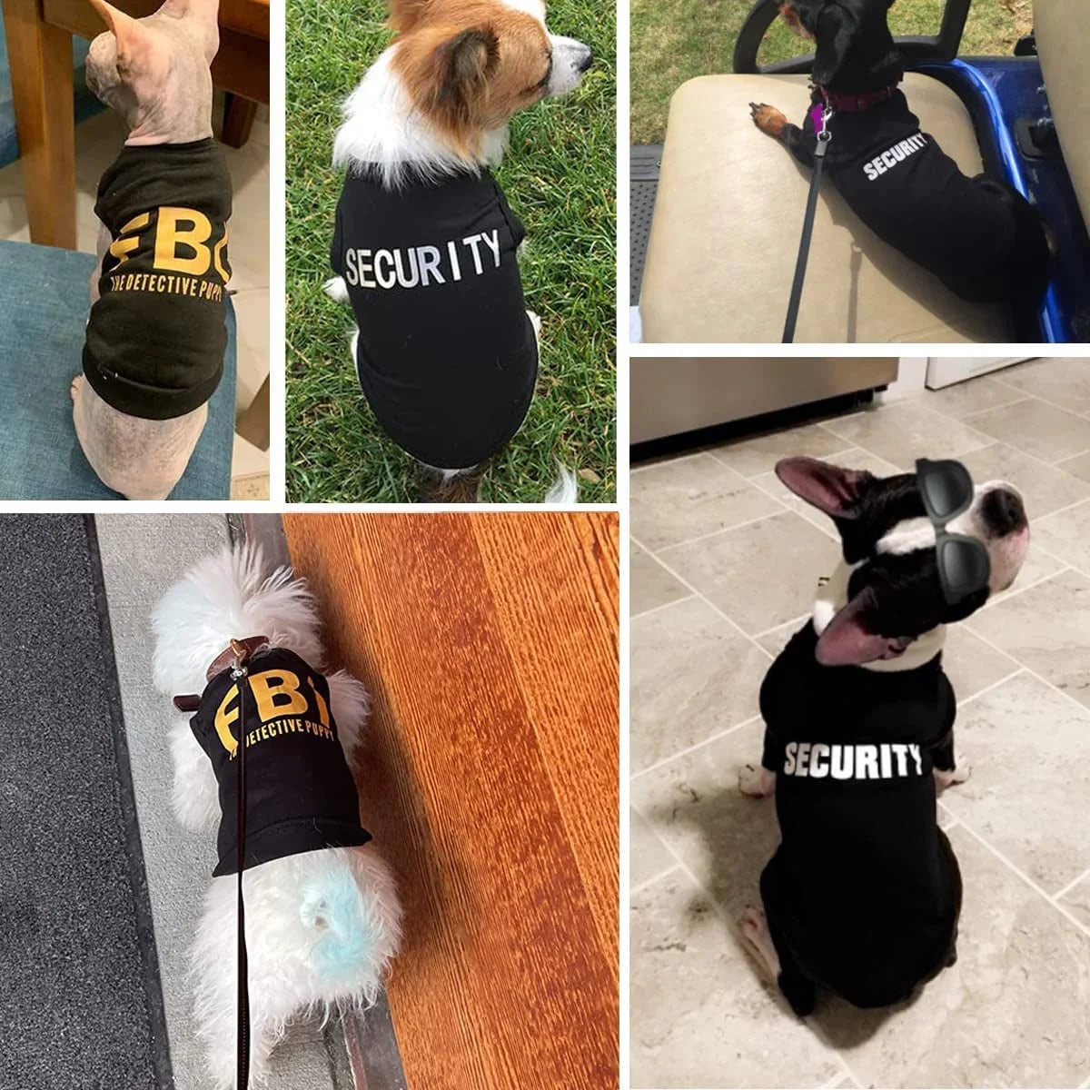 Dog Shirts for Small Dogs, 4 Pack