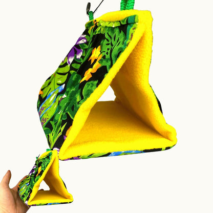 Small Fabric Happy Hut Bird Tent