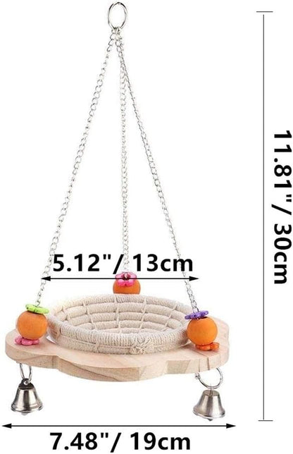 Bird Nest Swing Hammock for Cages