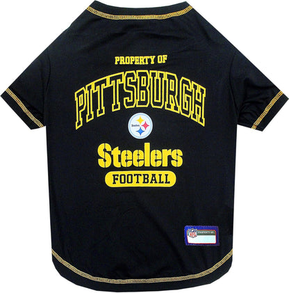 Pittsburgh Steelers dog T-shirt