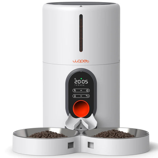 Automatic Pet Feeder for Two Cats or Small Dogs