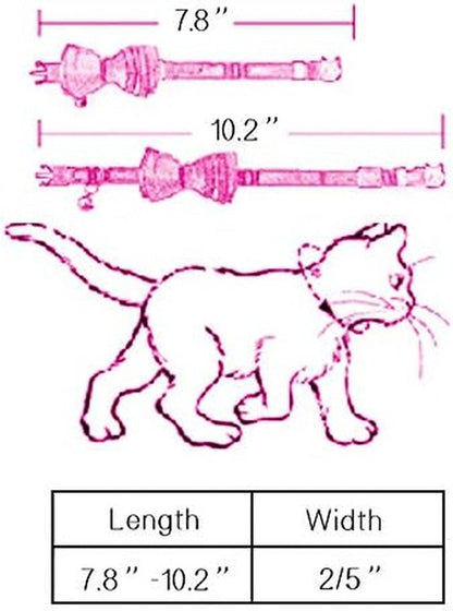 Breakaway Cat Collar, Plaid, 2 Pack