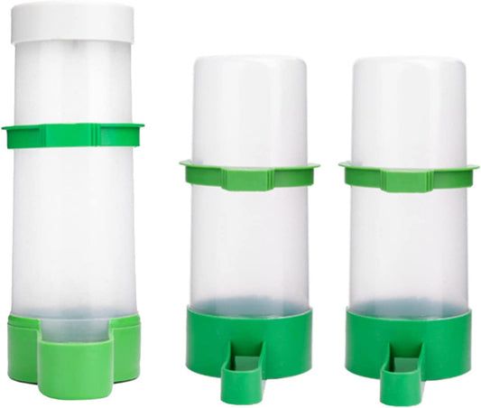 Automatic Bird Feeder and Water Dispenser Set