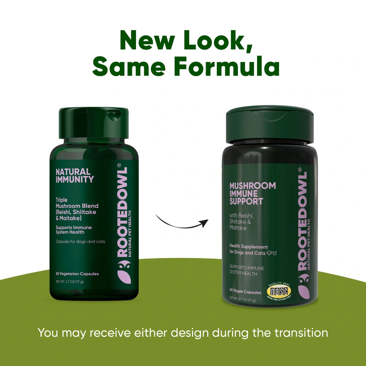 Reishi, Shiitake & Maitake Mushroom Supplement