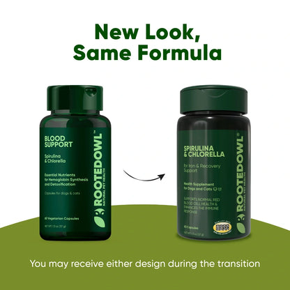 Spirulina & Chlorella Supplement for Dogs and Cats