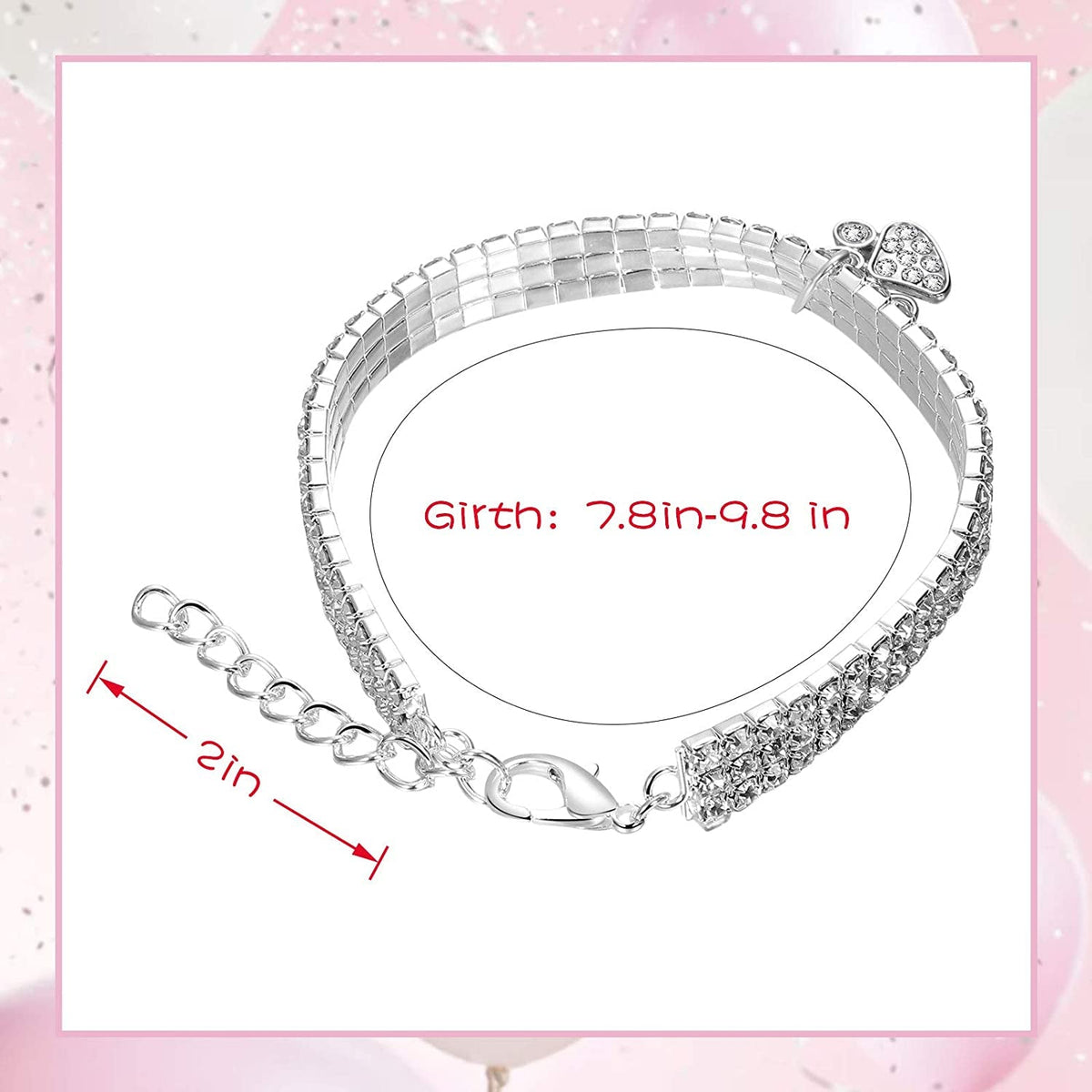 Crystal Elastic Cat Collar Necklace