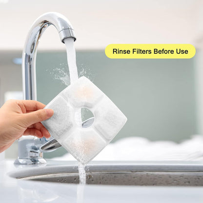 Cat Water Fountain Replacement Filters, 10 Pack