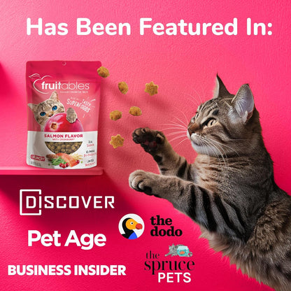 Crunchy Cat Treats Made with Salmon