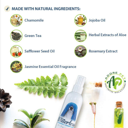 Waterless Shampoo and Conditioner Spray for Dogs and Cats