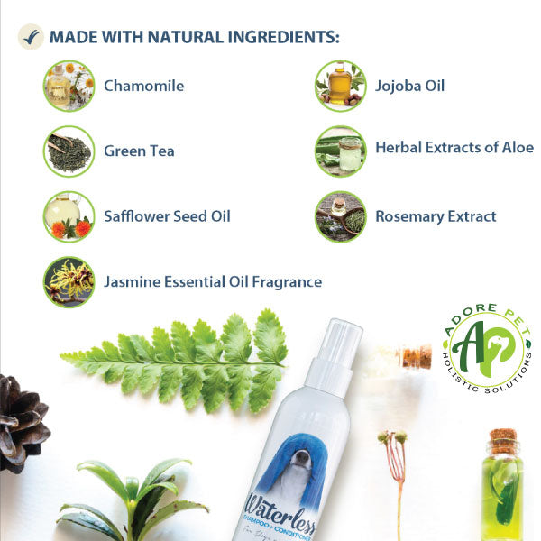 Waterless Shampoo and Conditioner Travel Size, 1 oz